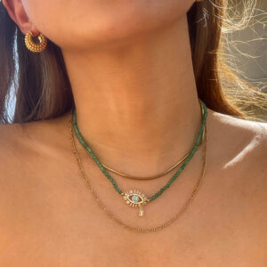 Turquoise Devil's Eye Necklace